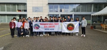 Gaziantep Kolej Vakfı Öğrencileri Yurtdışı Bilim ve Kültür Gezisinde