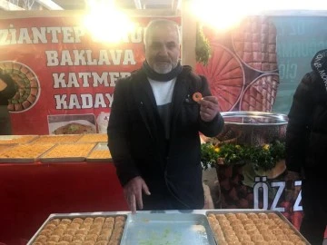 Gaziantep Tanıtım Günleri'ne baklava yeme yarışması damga vurdu