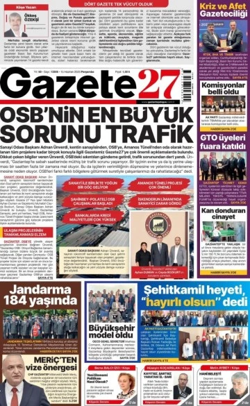 Gaziantep’te 4 gazete birleşti, Gazete27’yi kurdu