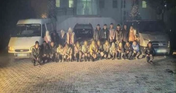 Gaziantep'te 47 düzensiz göçmen yakalandı