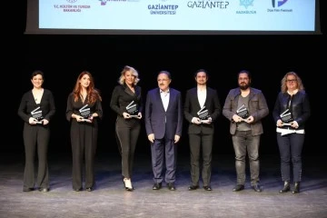 Gaziantep'te dize film festivali ödül töreni düzenlendi