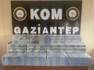 Gaziantep'te kaçak sigara ve akaryakıt operasyonu: 2 gözaltı