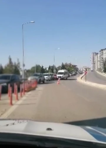 Gaziantep'te şerit ihlali yapan 17 sürücüye ceza