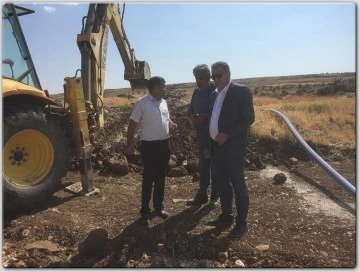 Genel Sekreter Küçükoğlu, İçme Suyu İsale Hattı Çalışmalarını İnceledi
