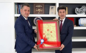 İl Kültür ve Turizm Müdürü Erkmen, Rektör Karacoşkun’la bir araya geldi