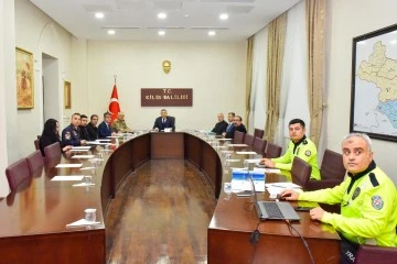 İl Trafik Komisyonu toplantısı yapıldı