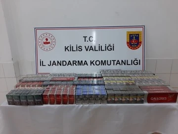 Jandarma'nın Yol Kontrolünde 750 Paket Gümrük Kaçağı Sigara Yakalandı