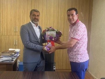 Kilis Belediyespor Yönetimi Mehmet Algın'a hayırlı olsun dedi