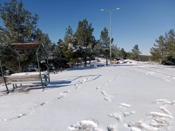 Kilis’e Yılın İlk Kar’ı Düştü