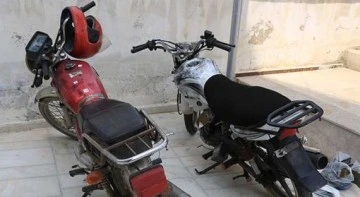 Kilis'te çalınan 2 motosiklet bulundu