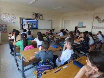 Kilis'te okullarda tabiat eğitimi