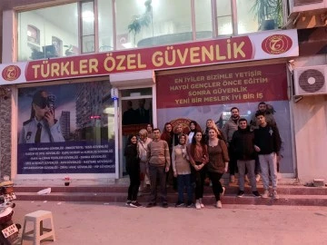 Kilis'te Türkler Özel Güvenlik Kursiyerleri Türkiye derecesi yaptı