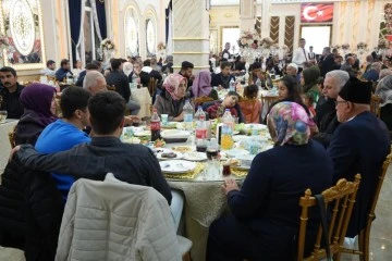 Kilis Valisi Şahin, şehit aileleri ve gazilerle için iftar yemeğinde bir araya geldi
