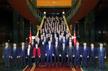 Kilis Valisi Tahir Şahin Cumhurbaşkanlığı Külliyesi’nde 10 Ocak İdareciler Gününe katıldı
