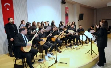KİYÜ'de “Türk Müziği Korosu’nun Sesi Yankılandı