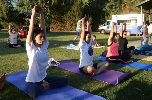 Kuşadası’nda  Dünya Yoga Günü etkinliği
