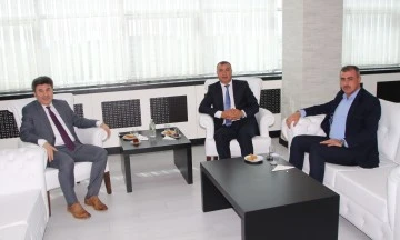 MHP’den Başkan Ramazan ve Rektör Karacoşkun’a ziyaret