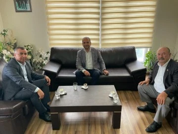 MHP İl Başkanı Demir’den Ak Parti İl Başkanı Karataş’a Ziyaret