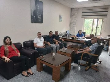 MHP İl Başkanı Demir ve beraberindeki heyetten Yedilioğlu'na taziye ziyareti
