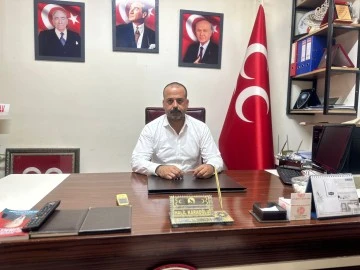 MHP Kilis Merkez İlçe Başkanı Karaoğlu : &quot;Vakit Serhat şehrimiz Kilis'e hizmet etme vakti&quot;