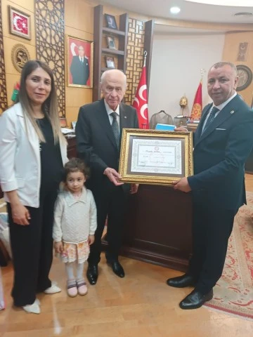 MHP Kilis Milletvekili Demir, MHP Genel Başkanı Bahçeli ile görüştü