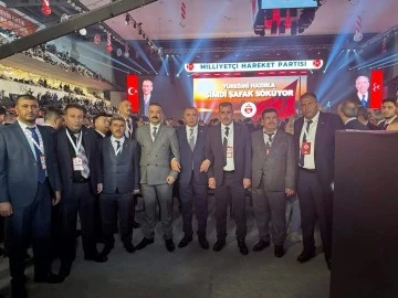 MHP Kilis Üst Kurul üyeleri kurultayda oylarını kullandı