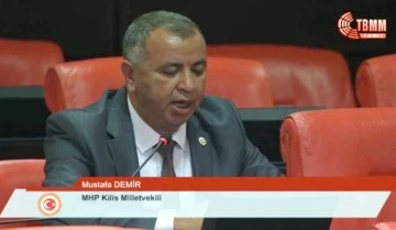 MHP Milletvekili Demir, halkın sorunlarını TBMM’de tek tek dile getiriyor