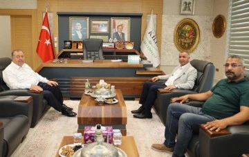 Milletvekili Demir, Belediye Başkanı Ramazan ile görüştü