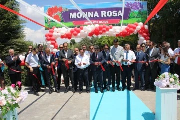 Monna Rosa Aromatik Bahçe’nin Açılışı Gerçekleştirildi