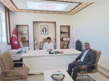 Mustafa Demir Sağlık Müdürü ile görüştü!
