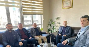Önceki dönem AK Parti Kilis İl Başkanı Karataş, MHP heyetini kabul etti