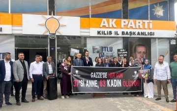 Öztin: ‘’AK Parti olarak Gazzeli anneler için dimdik ayaktayız’’