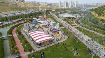 Şahinbey Belediyesi 655 Parkıyla Yaza Hazır