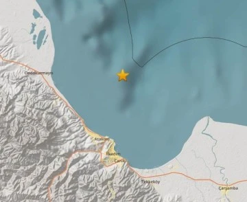 Samsun’da 4 büyüklüğünde deprem!