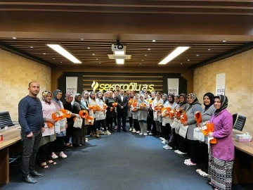 Şekeroğlu Group Dünya Kadınlar gününde bayan çalışanları unutmadı