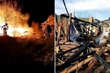 Sosyal medyada canlı yayını açıp evini ateşe verdi