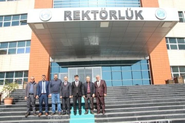 Trabzon Üniversitesi Rektörü Aşıkkutlu, 7 Aralık Üniversitesine Geçmiş Olsun Ziyaretinde Bulundu