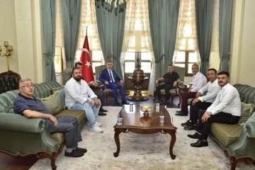 TÜRES Genel Başkanı Bingöl’den Vali Soytürk ve Belediye Başkanı Ramazan’a ziyaret