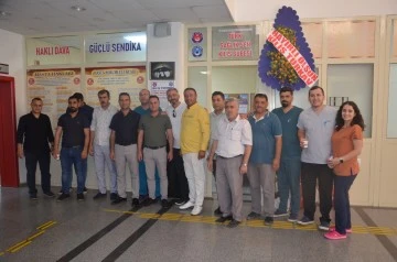 Türk Sağlık-Sen Temsilciliği Odasının açılışı yapıldı