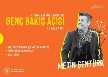 Ünlü sanatçı Metin Şentürk Kilis’e geliyor