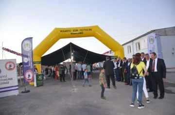 Üzüm Festivalinin 7. si Karbeyaz köyünde gerçekleştirildi