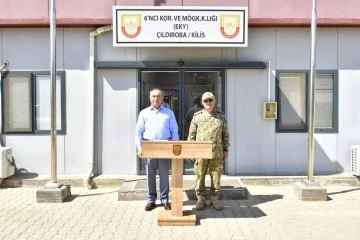 Vali Soytürk, 6.Kolordu Komutanı Korgeneral Metin Tokel'i ziyaret etti