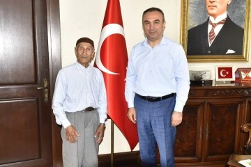 Vali Soytürk, Kilisli hayırsever Hasan Arslan'ı ağırladı