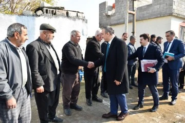 Vali Soytürk Polateli ilçesinde halkla buluştu