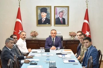 Vali Soytürk, Suriye Görev Gücü Toplantısına katıldı