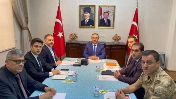 Vali Soytürk, Suriye Görev Gücü Toplantısına katıldı