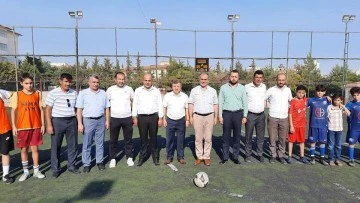Yaz Kur'an Kursları Arası Futbol Turnuvası başladı