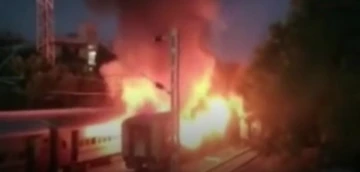 Yolcu treninde yangın: 9 ölü, 20 yaralı